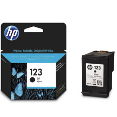 ראש דיו שחור סדרה F6V17AE 123 למדפסת דגם HP DeskJet 2130/2620/2630/2632