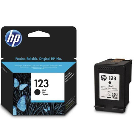 ראש דיו שחור סדרה F6V17AE 123 למדפסת דגם HP DeskJet 2130/2620/2630/2632