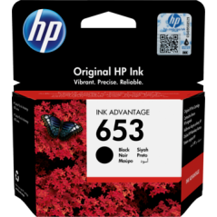 ראש דיו שחור סדרה 3YM75AE 653 למדפסת דגם HP DeskJet 6400
